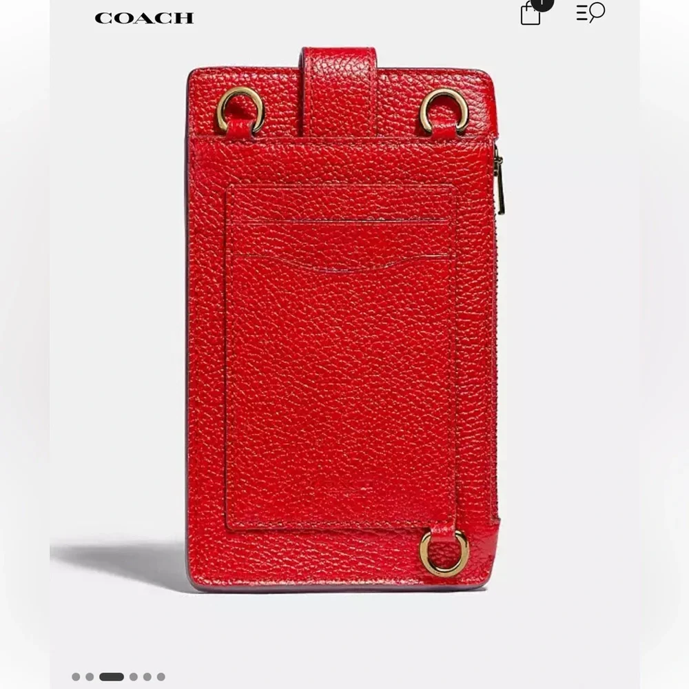 Coach Turnlock Chain Phone Crossbody - Picture 3 of 13